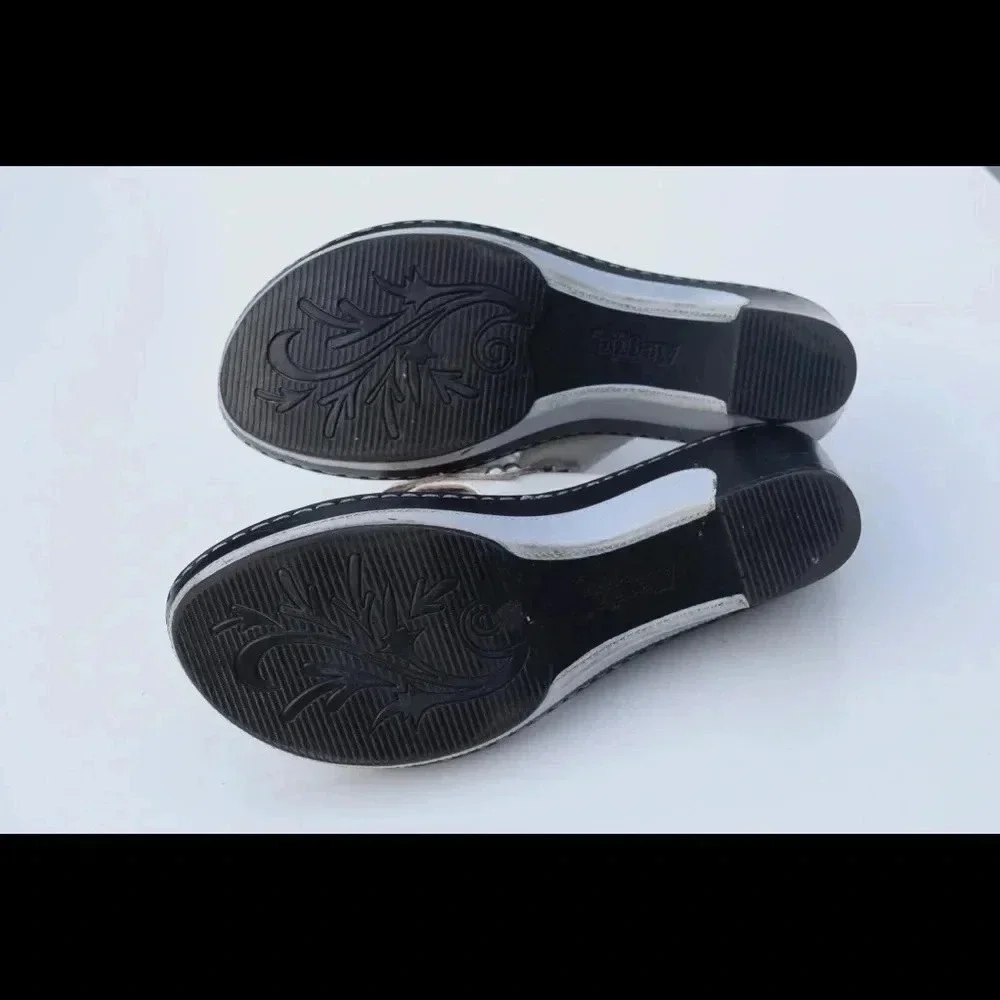 Alegria wedge sandals